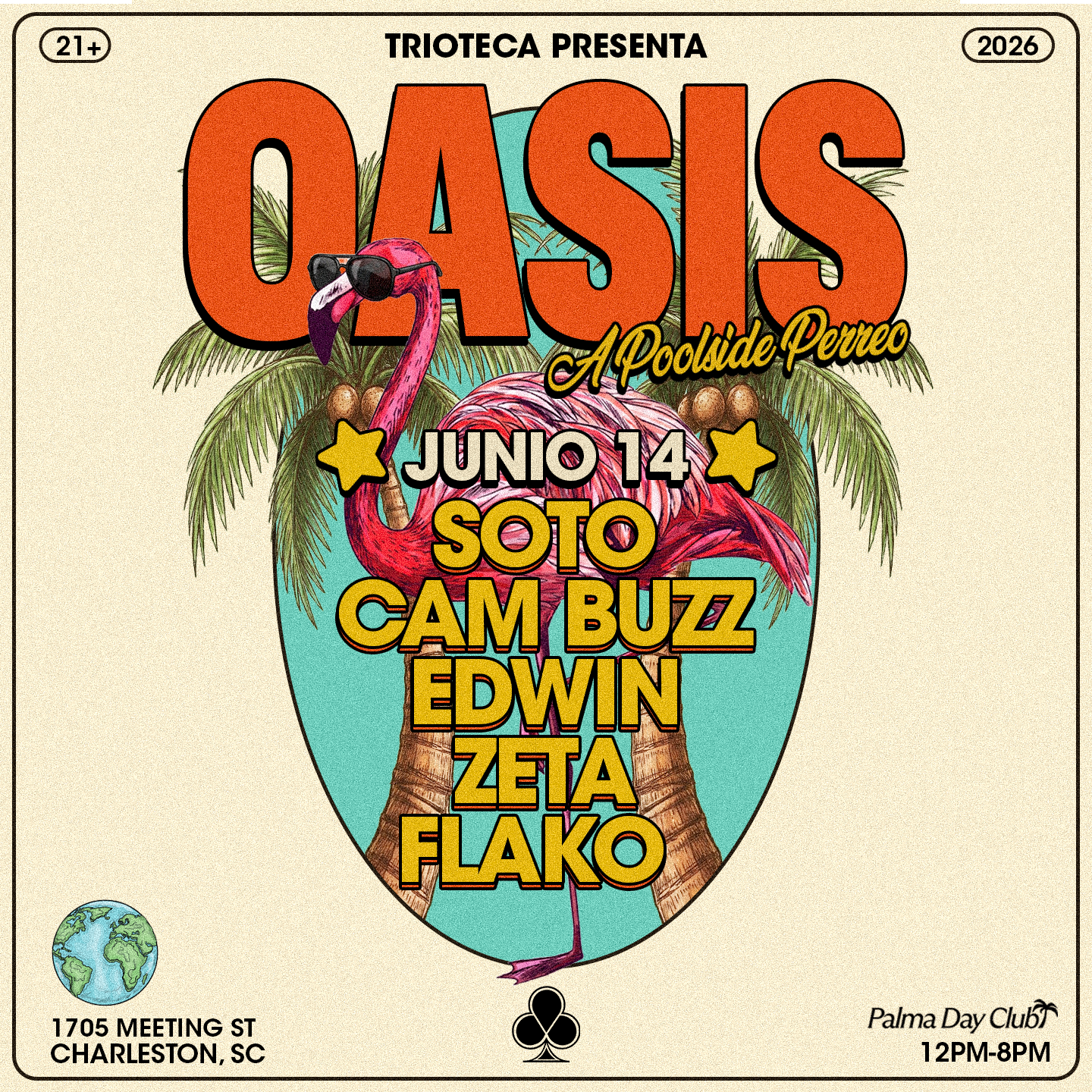 OASIS, A Poolside Perreo