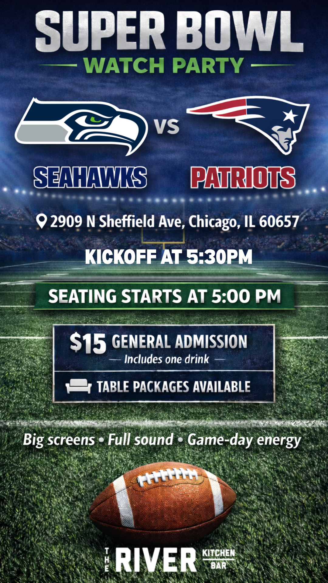 SUPERBOWL WATCH PARTY