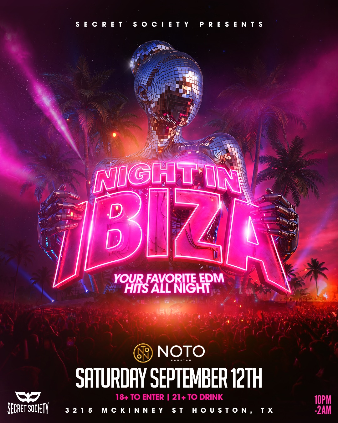 Night in Ibiza: Your Favorite EDM Hits All Night