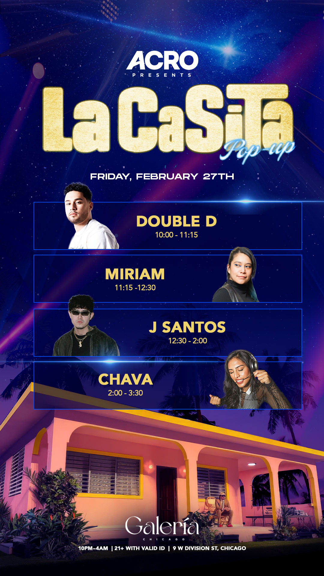 La Casita Pop Up Friday 2-20