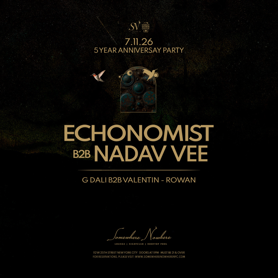 Echonomist b2b Nadav Vee - 5 Yr Anniversary