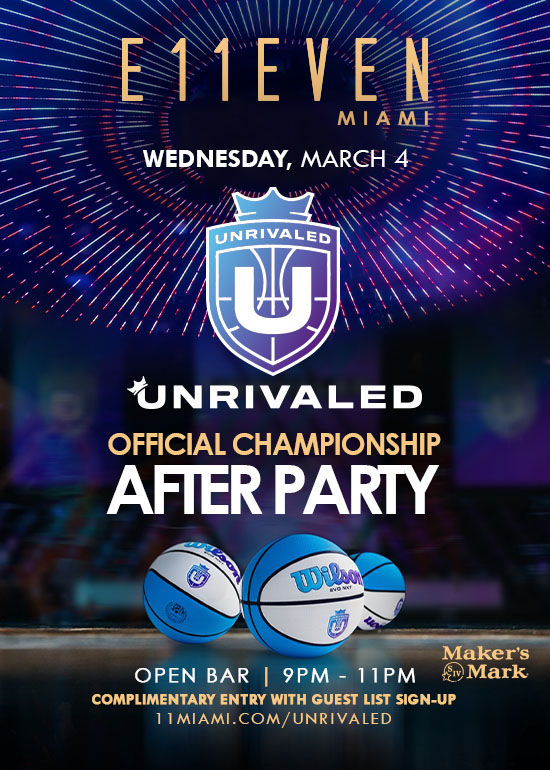 UNRIVALED OFFICIAL CHAMPIONSHIP AFTER PARTY