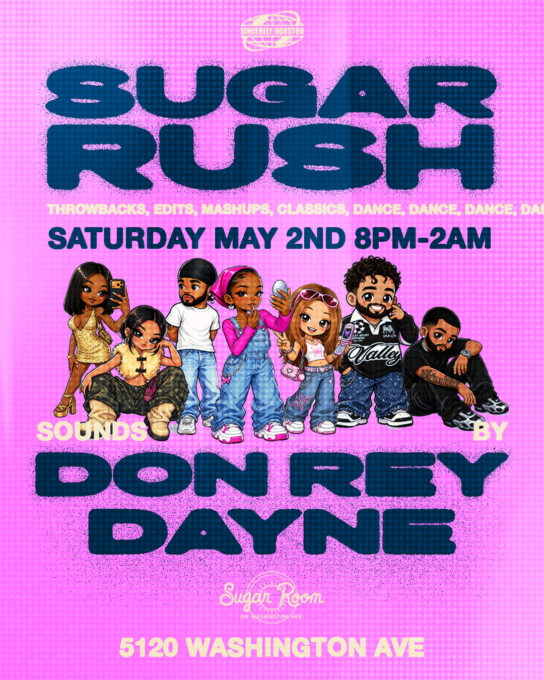 RUSH @ SUGAR ROOM