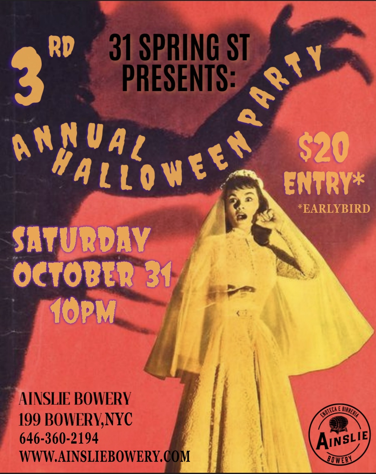 3rd Annual Halloween Party