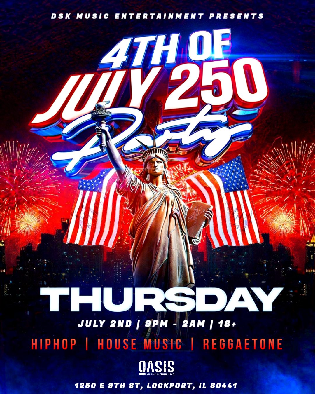 4TH OF JULY PRE-PARTY