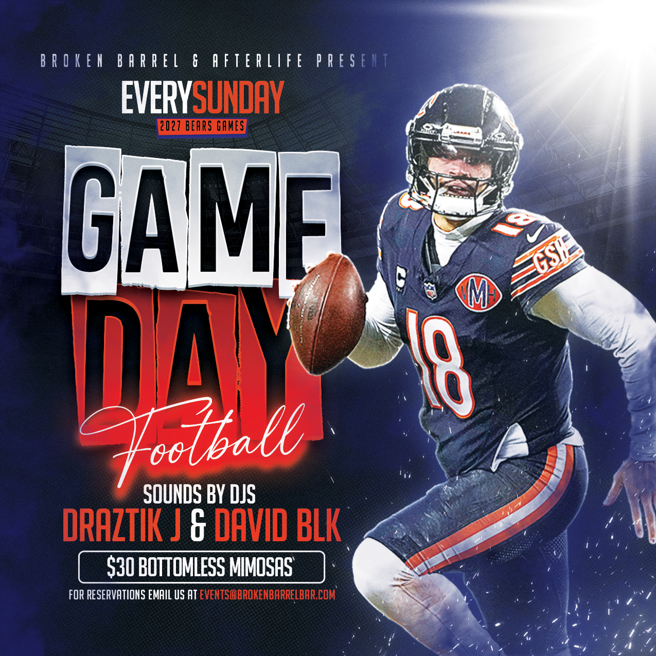 BEAR DOWN WATCH PARTY: Bears Vs Minnesota Vikings