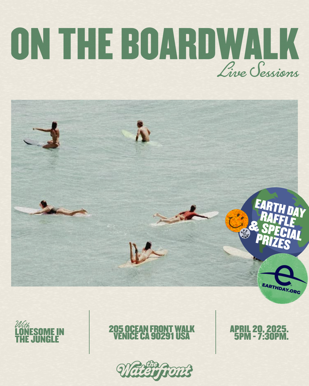 On the Boardwalk x Earth Day with Lonesome in the Jungle