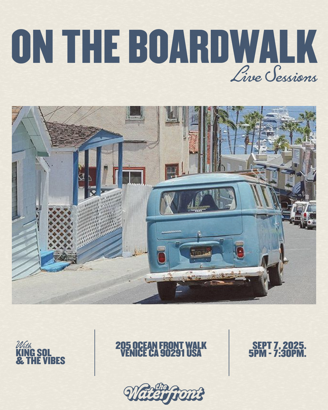 On the Boardwalk with King Sol & The Vibes