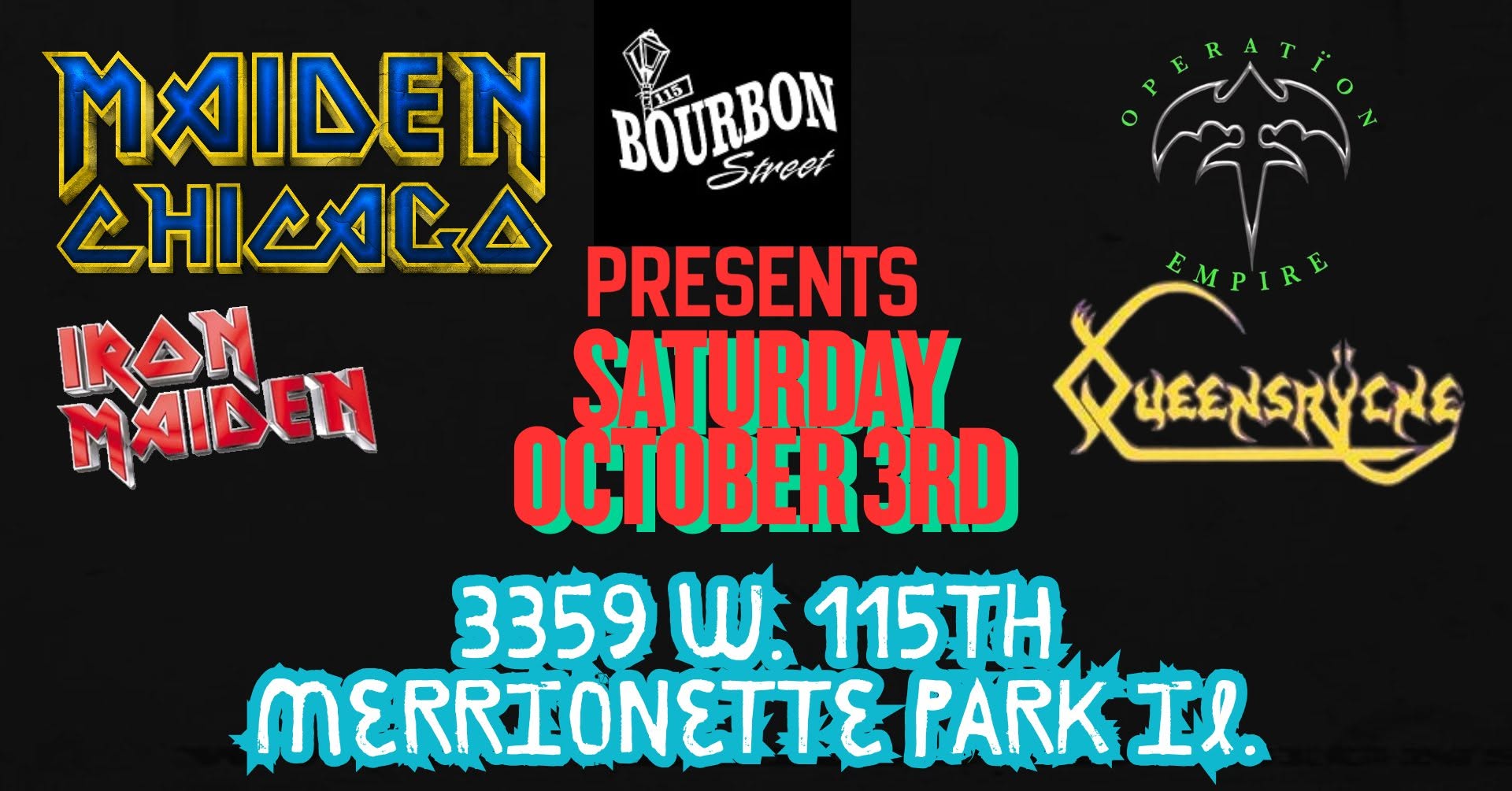 Maiden Chicago + Operation Empire at 115 Bourbon Street
