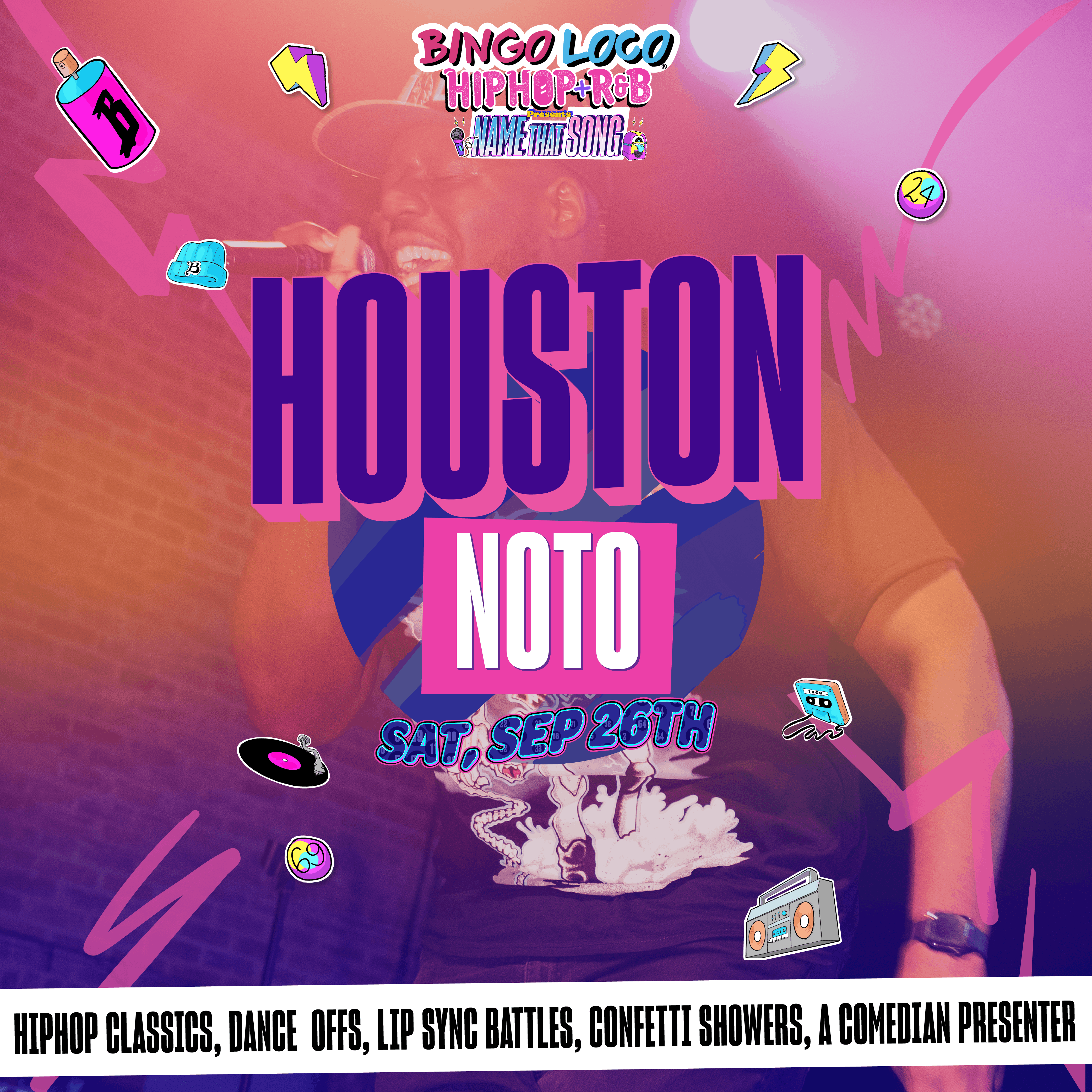 Bingo Loco: Name That Song: Hip Hop + R&B