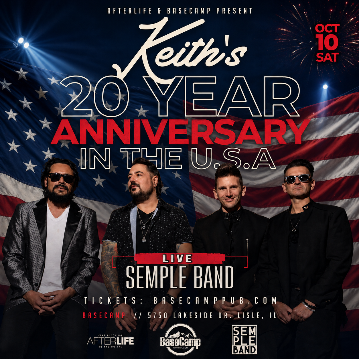 Keith Semple's 20 Year Anniversary in the USA Show!