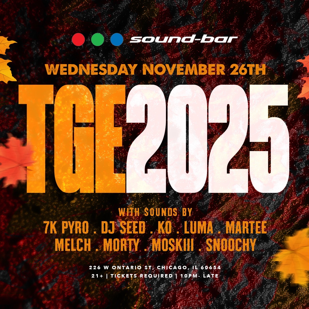 Thanksgiving Eve @ Sound-bar