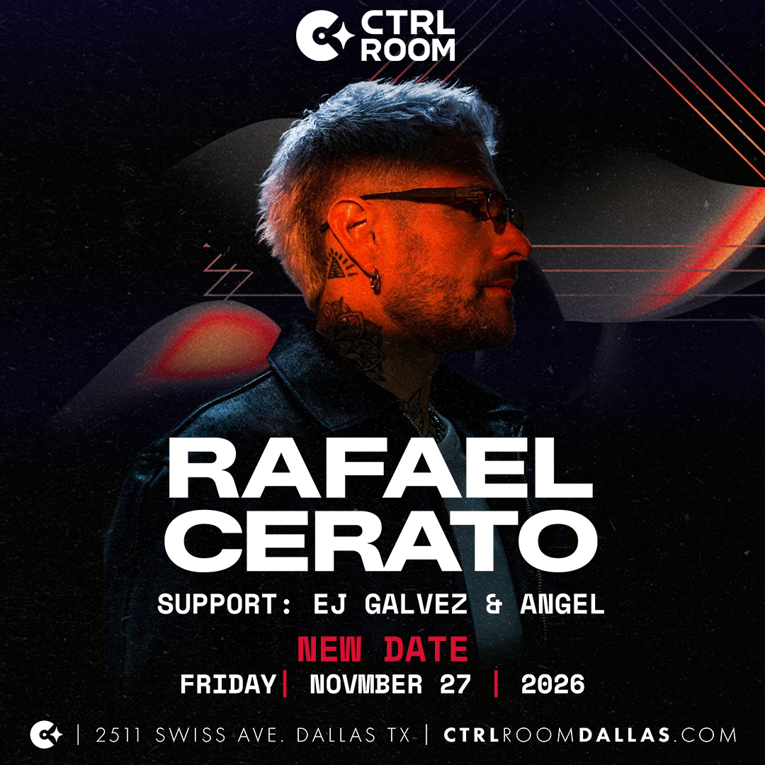 Rafael Cerato at CTRL Room 11.27.26 *NEW DATE*