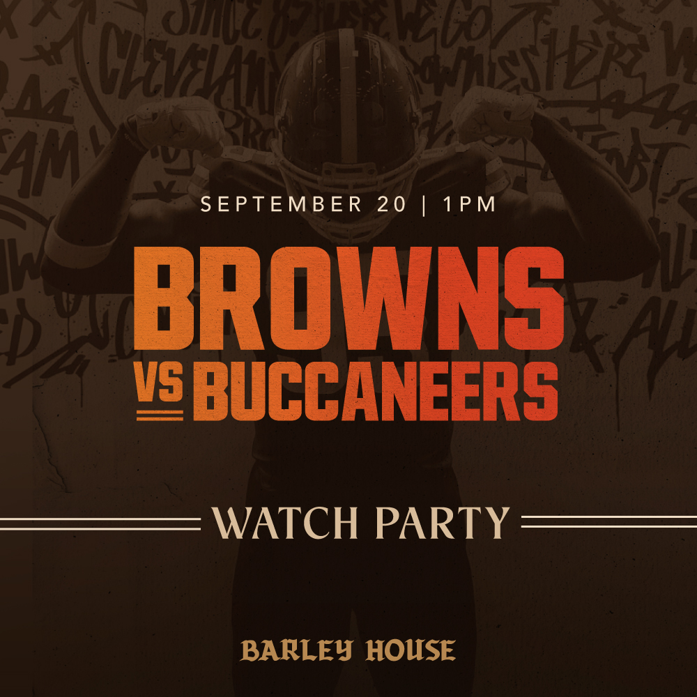 BROWNS VS BUCCANEERS Watch Party (Open at 12PM)