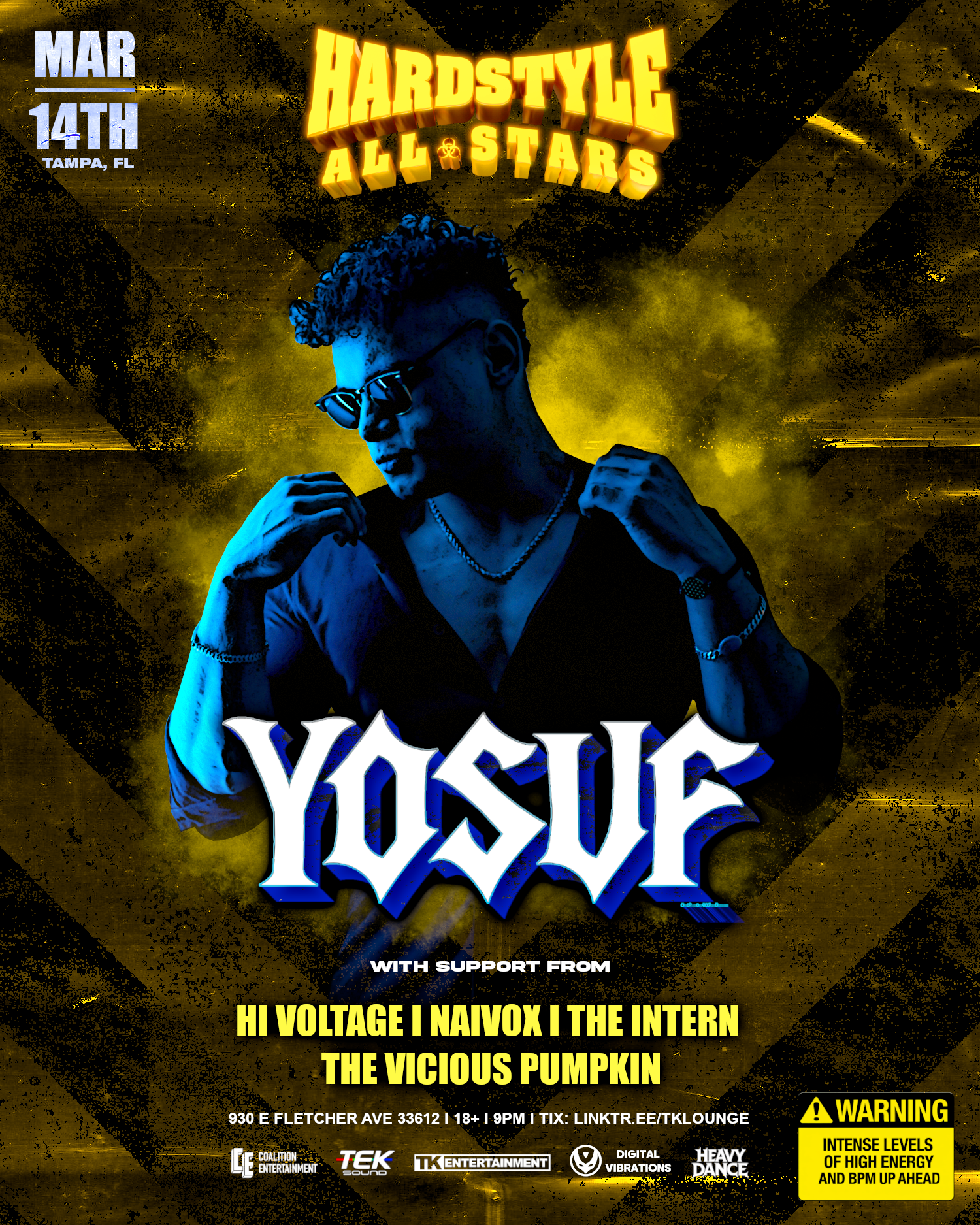 YOSUF @ TK Lounge - Tampa, FL