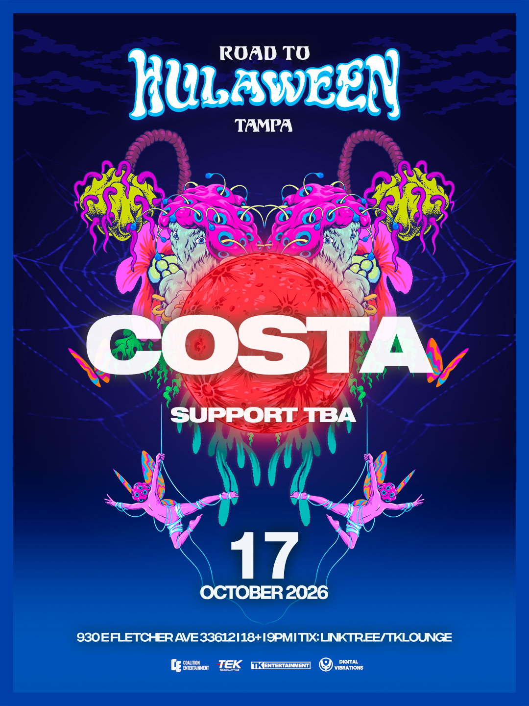 Road To Hulaween: COSTA - Tampa, FL