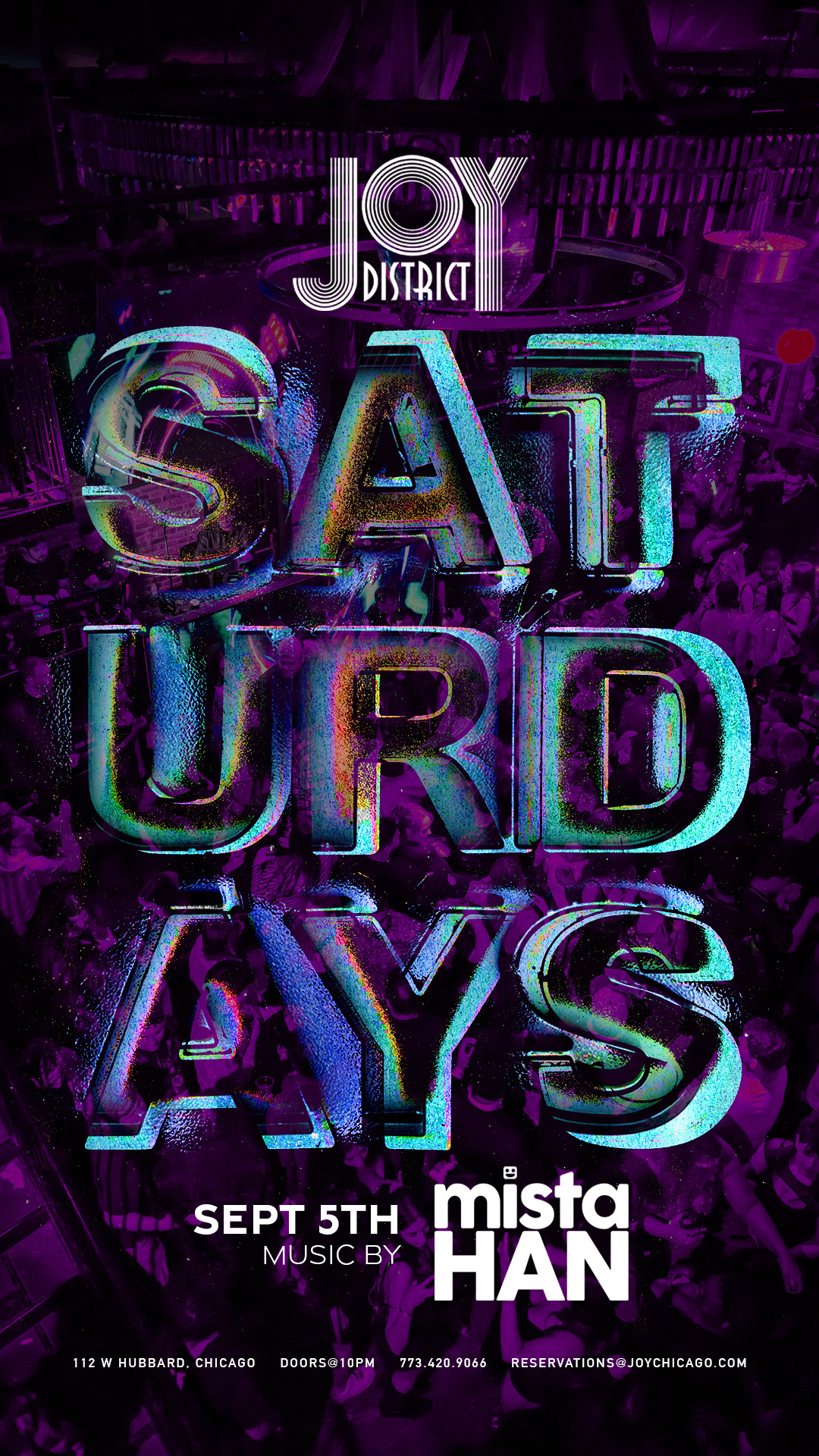Joy District - Saturday's