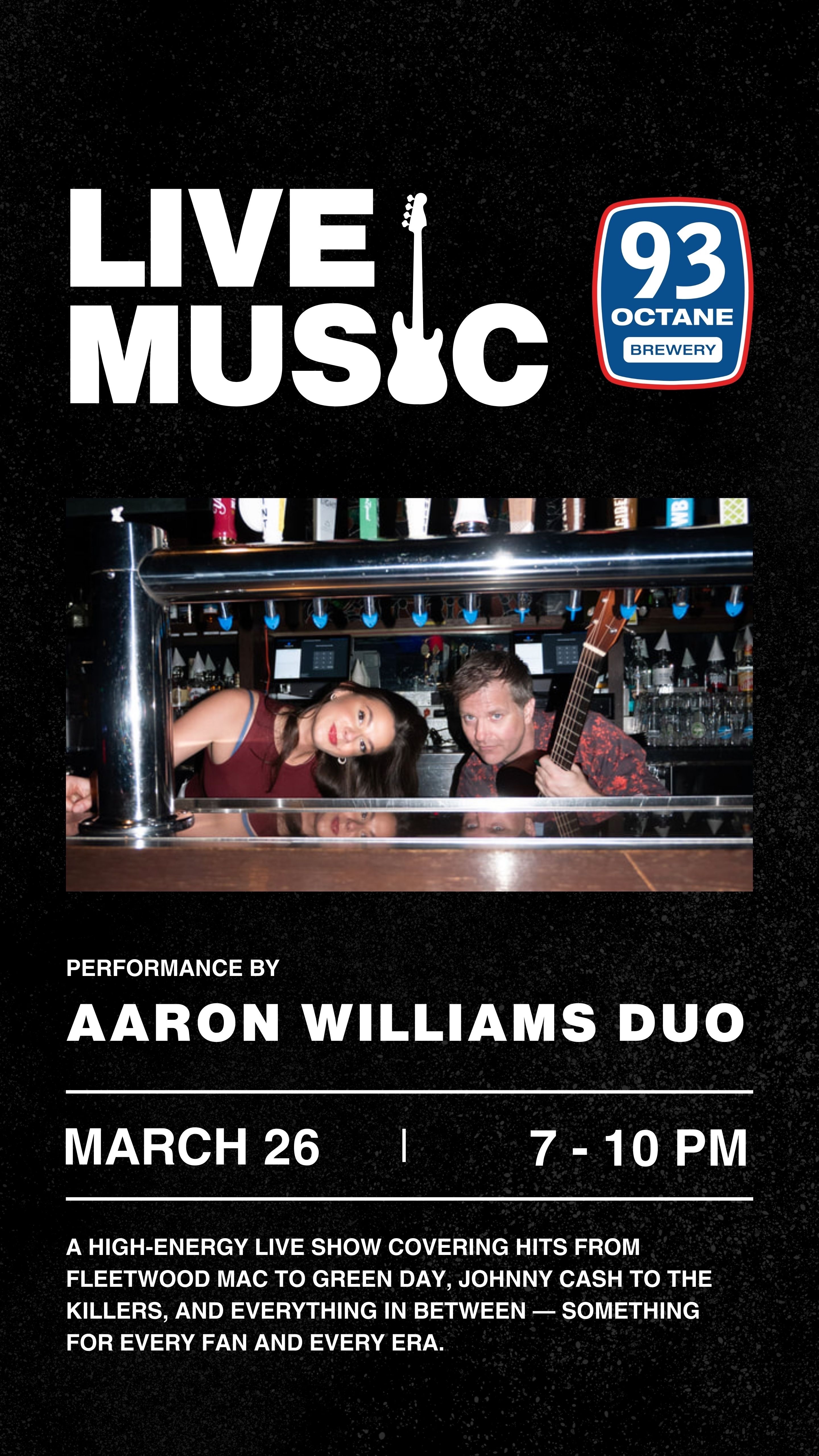 Live Music- Aaron Williams Duo