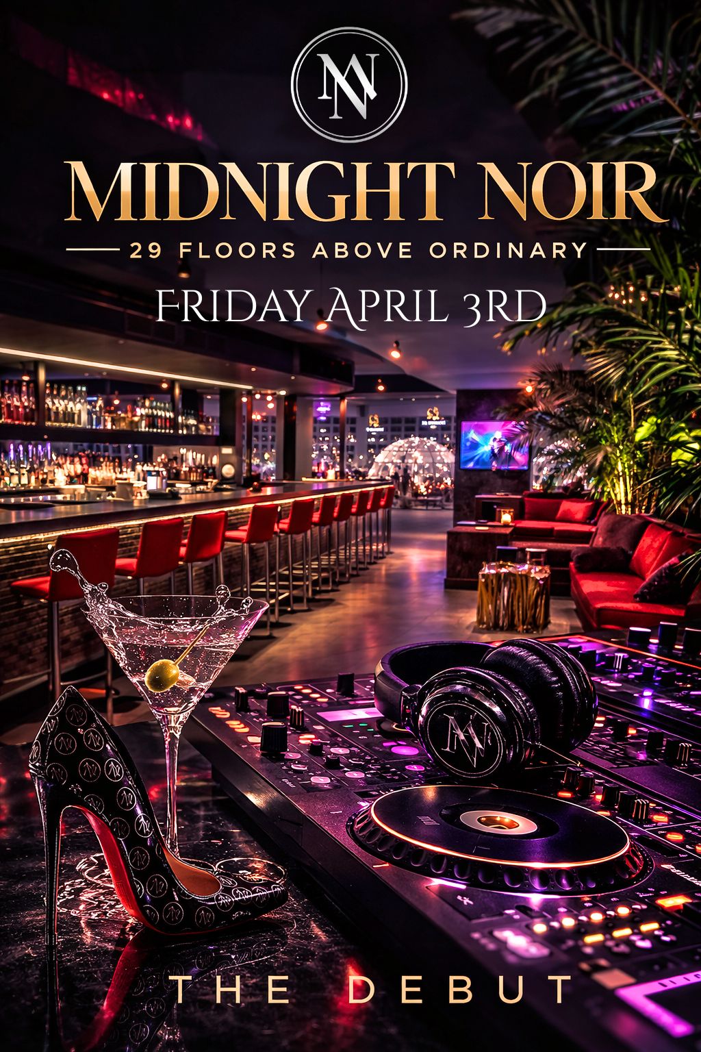 FRIDAY: Midnight Noir: The Debut - 29 Floors Above Ordinary