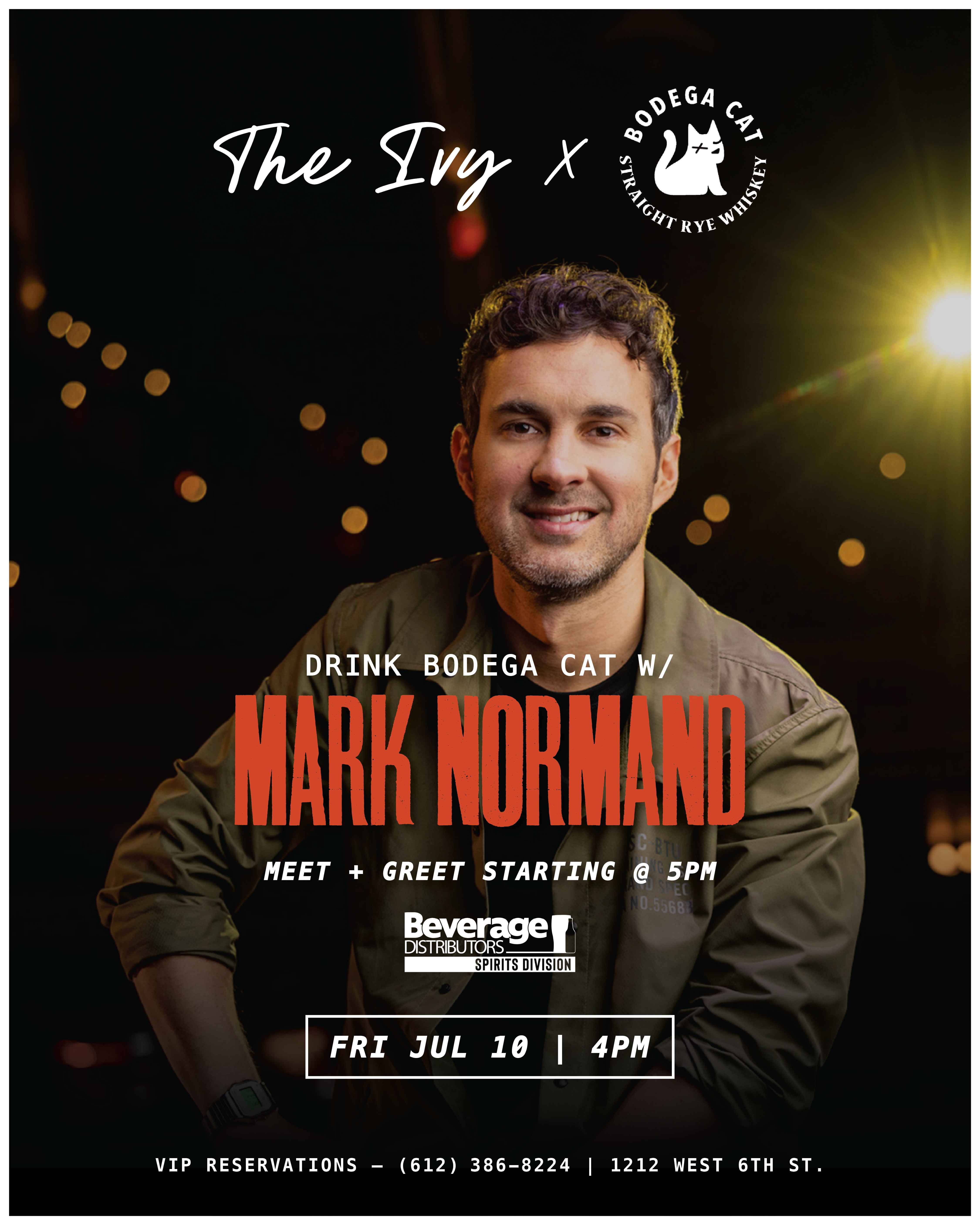 Bodega Cat Happy Hour with Mark Normand