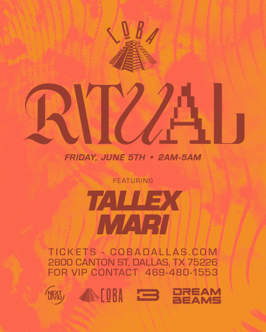 RITUAL Fridays at Coba 5.15