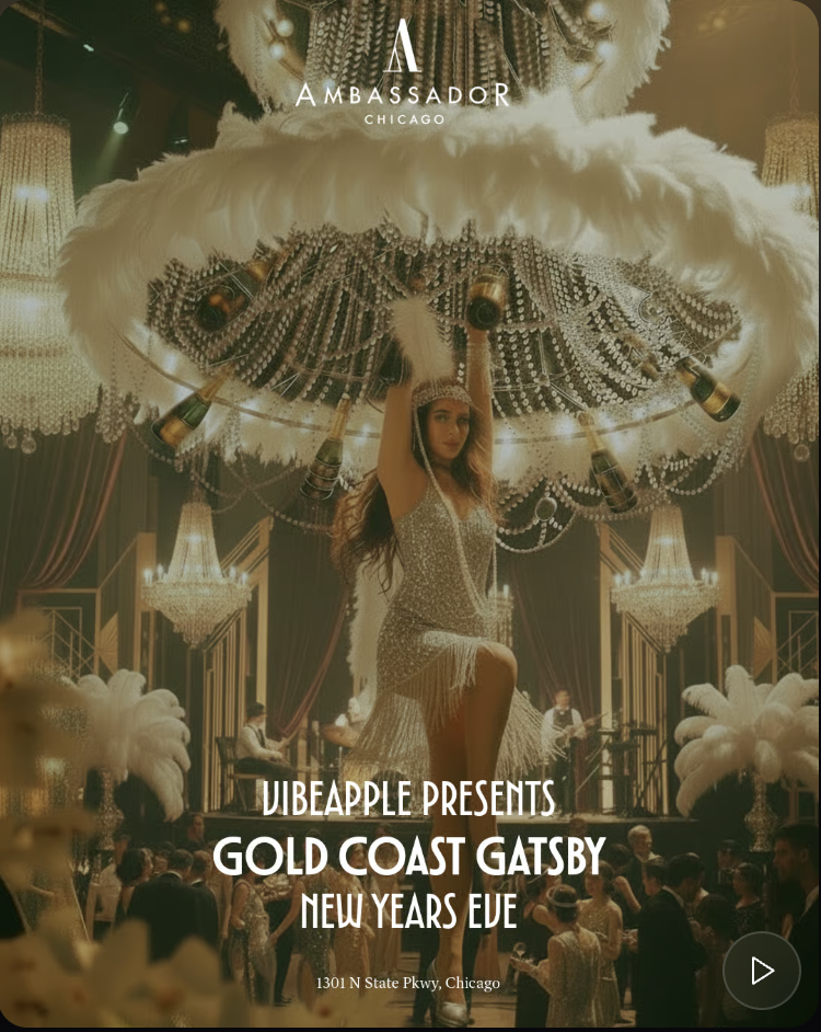 Gold Coast Gatsby: New Year's Eve at The Ambassador Gold Coast
