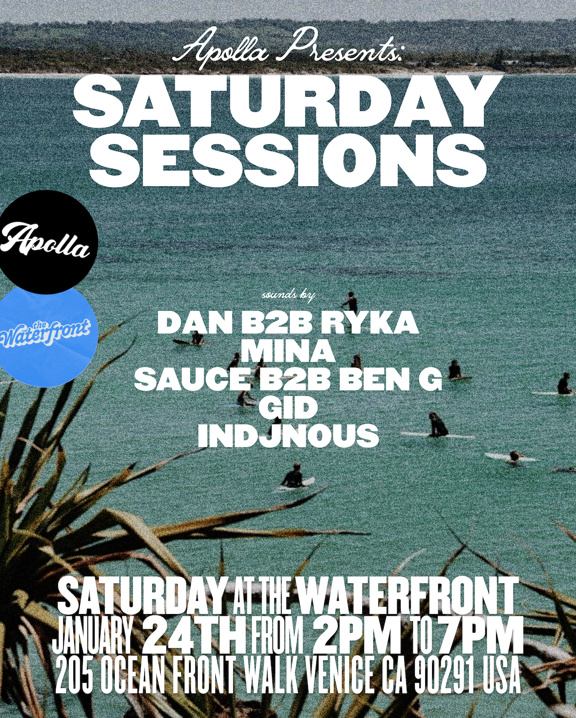 Apolla Presents: Saturday Sessions