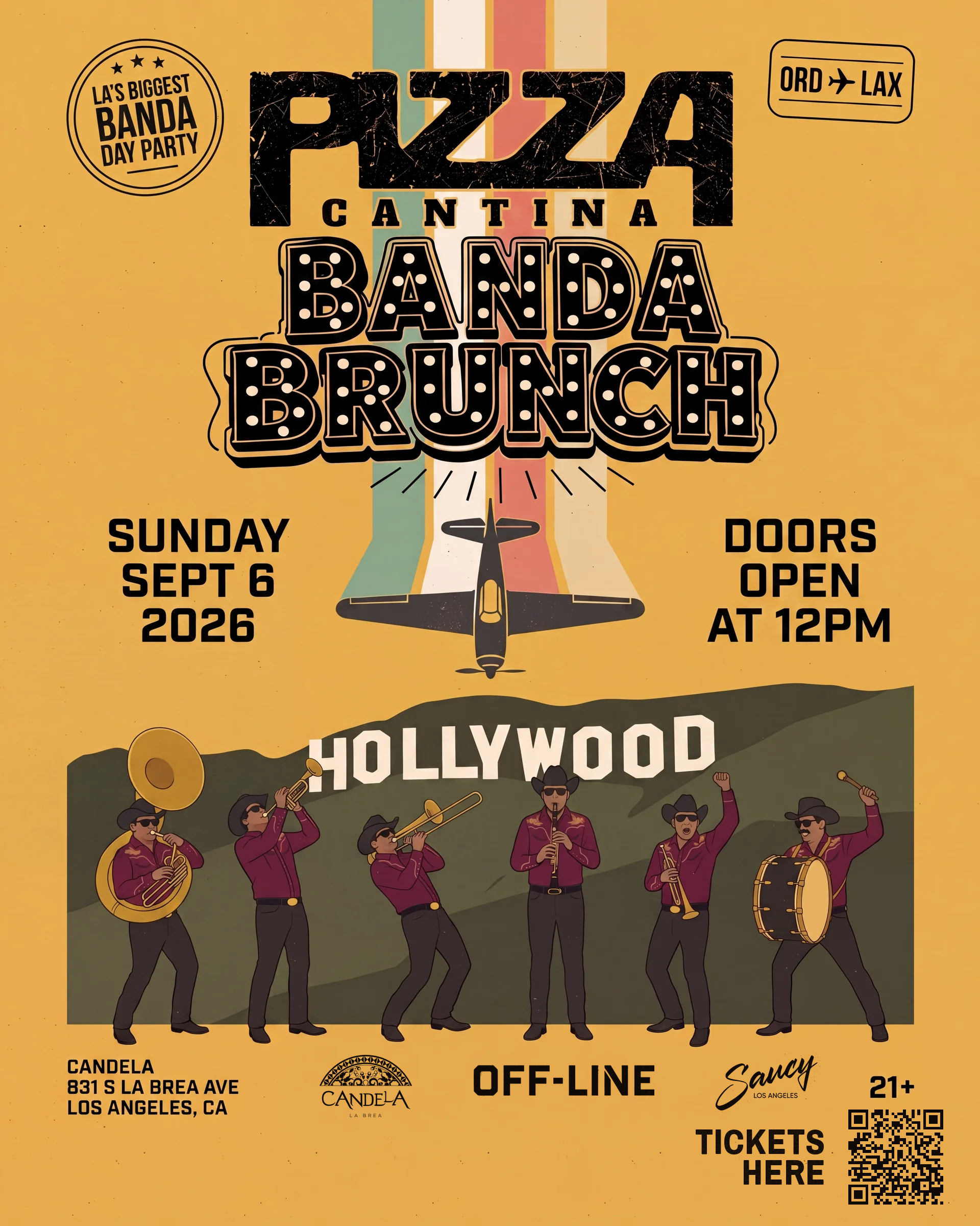 Pizza Cantina Banda Brunch