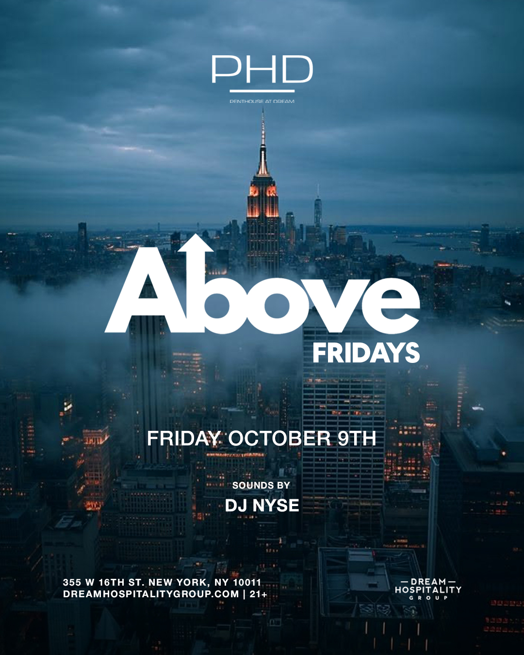 Above Fridays @ PHD Rooftop