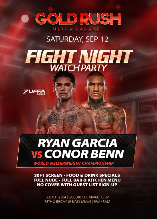 Ryan Garcia vs Conor Benn Watch Party