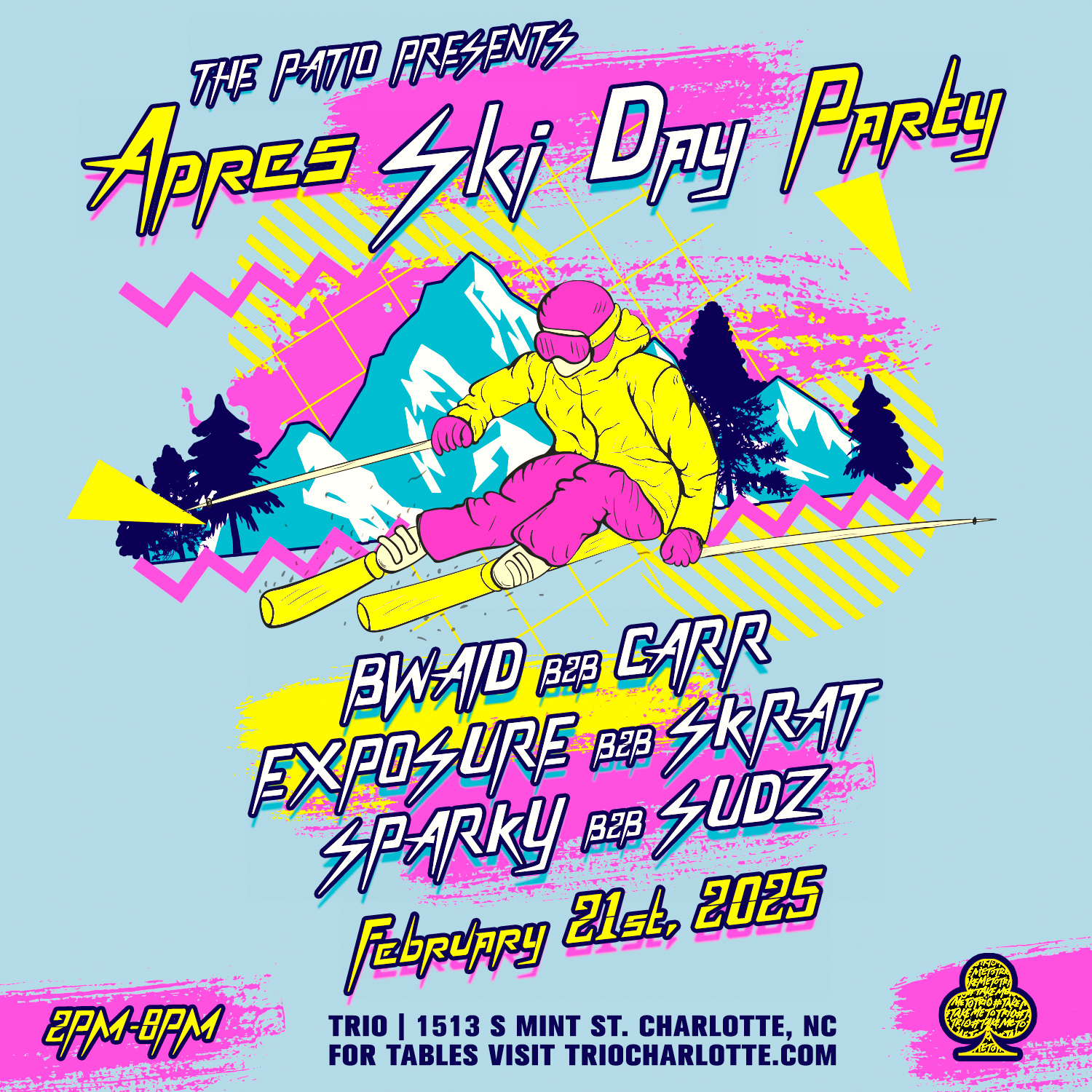 Apres Ski Day Patio party