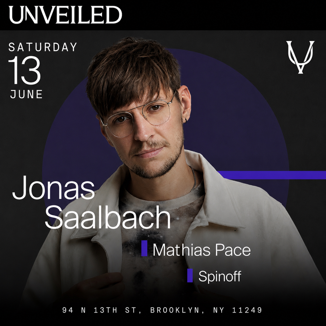 SALBACH @ Unveiled: June 13th