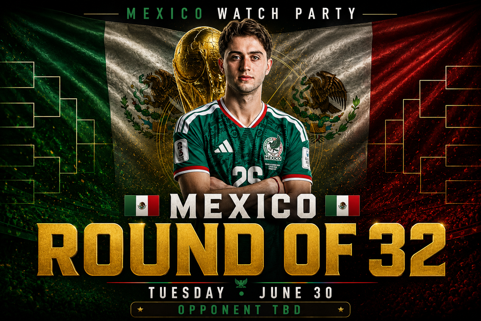 Mexico Round of 32 Watch Party