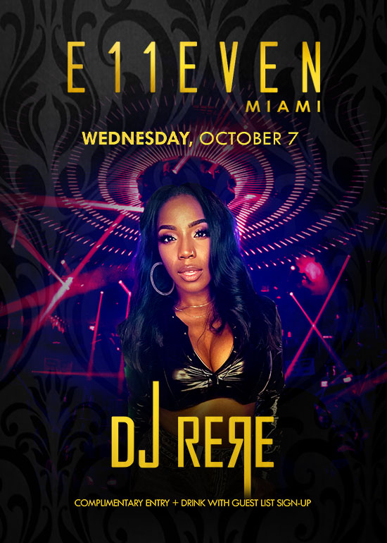DJ RERE AT E11EVEN