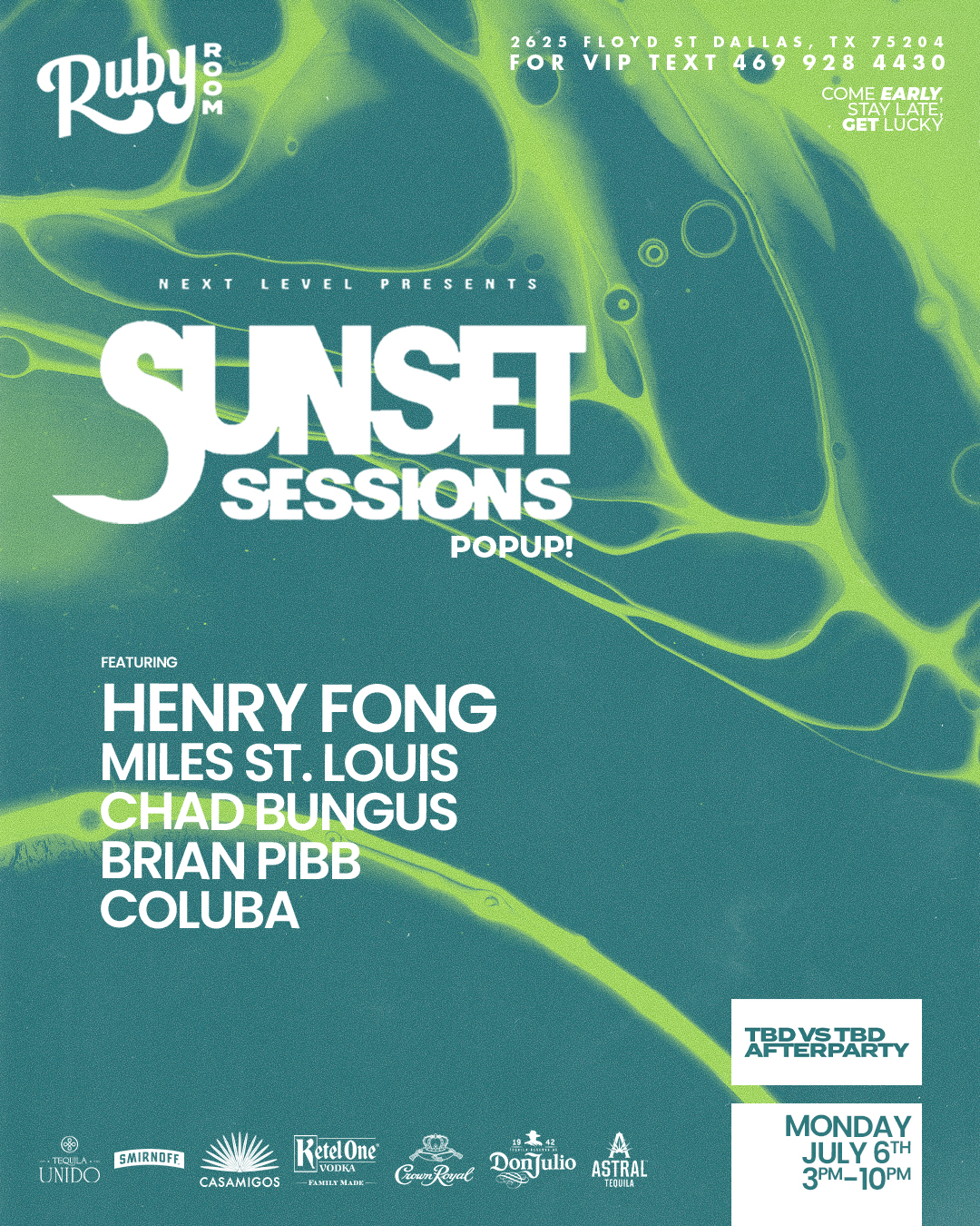 Sunset Sessions Pop Up: Henry Fong 7.6.26