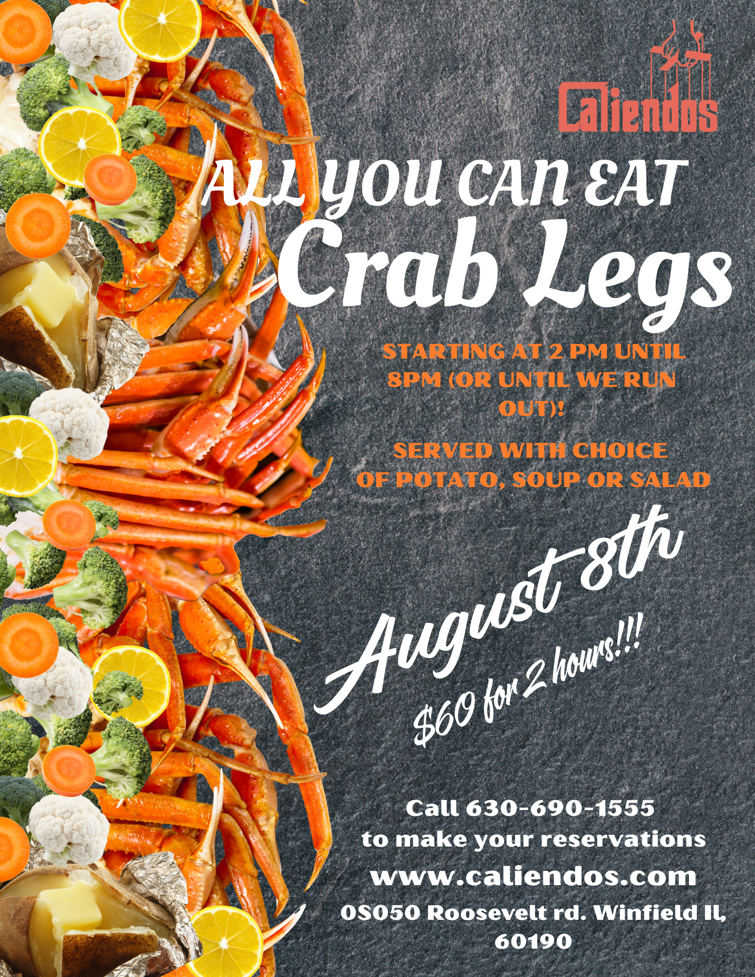 All you can eat Crab