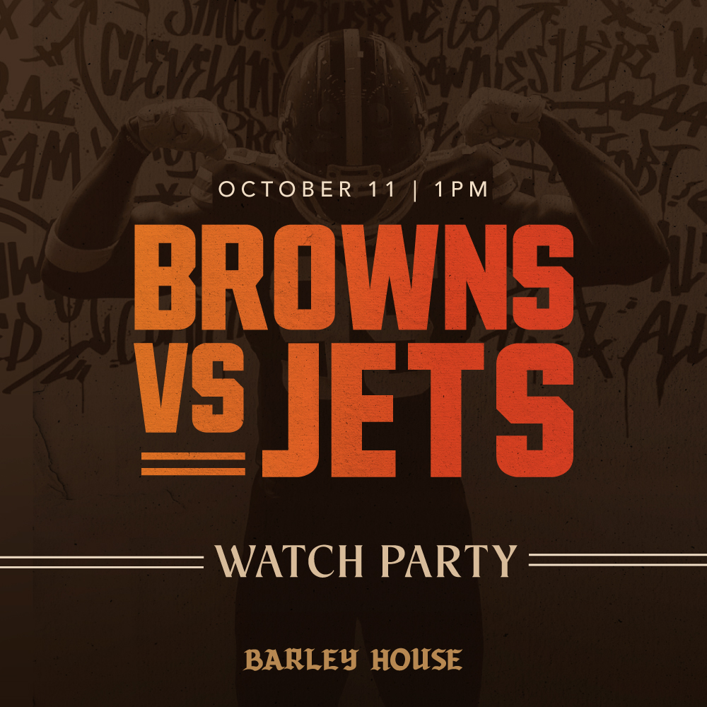 BROWNS VS JETS Watch Party (Open at 12PM)