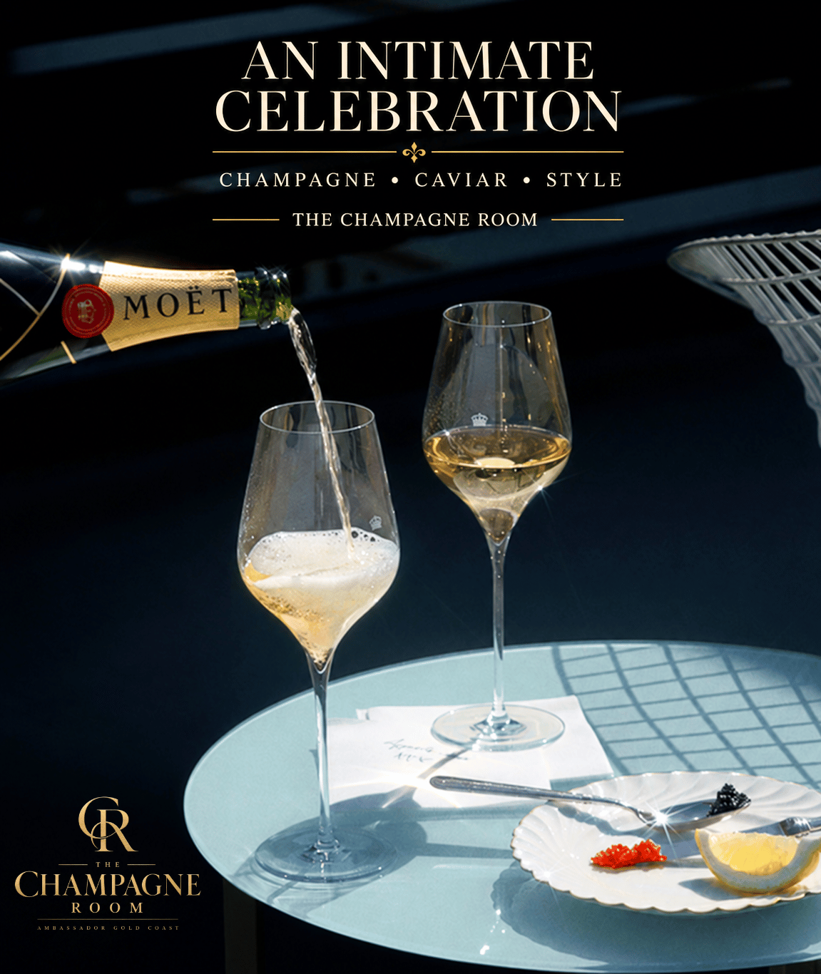 Grand Opening of The Champagne Room Featuring Moët & Chandon 🥂🍾