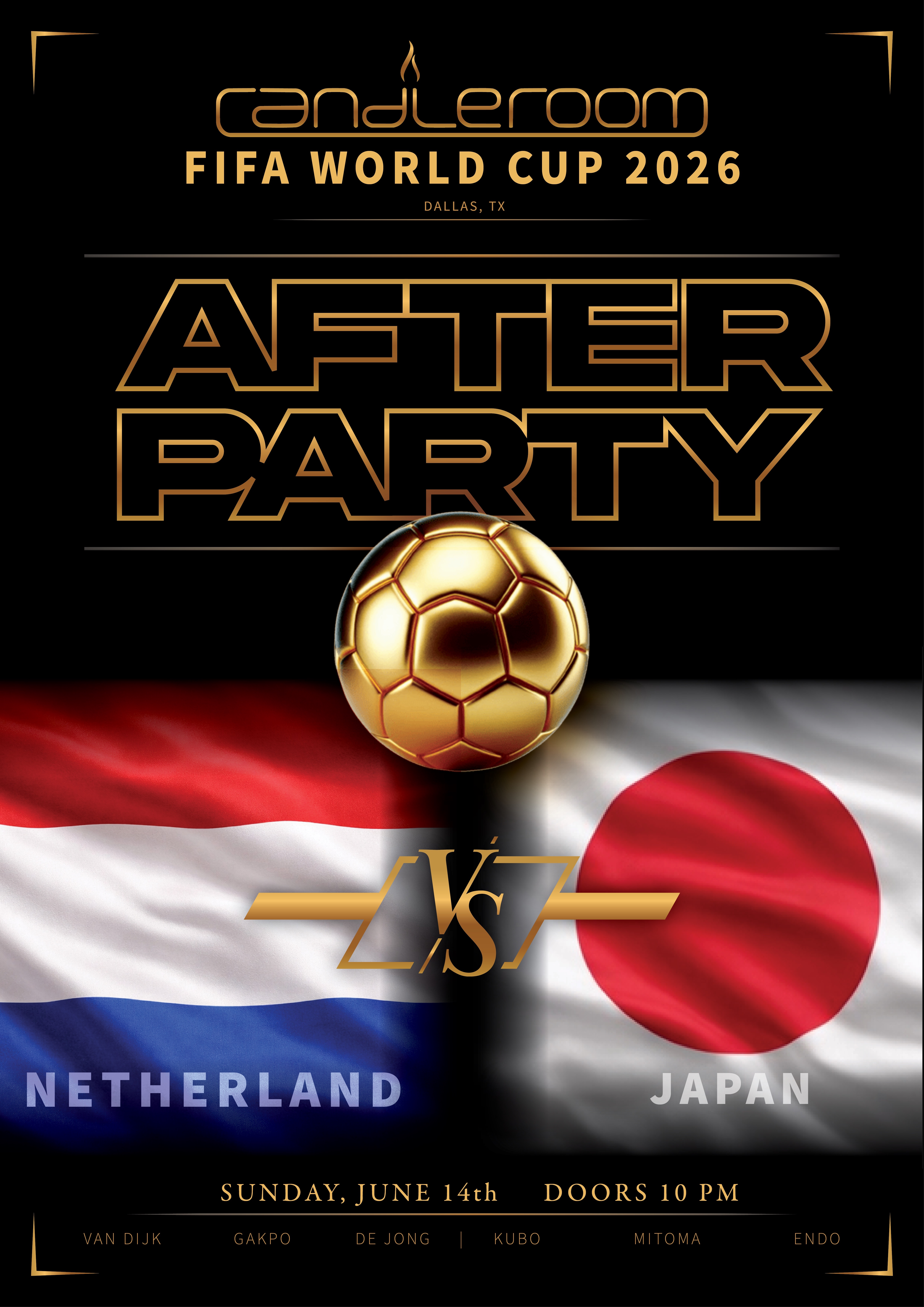 World Cup Netherlands Vs Japan After Party