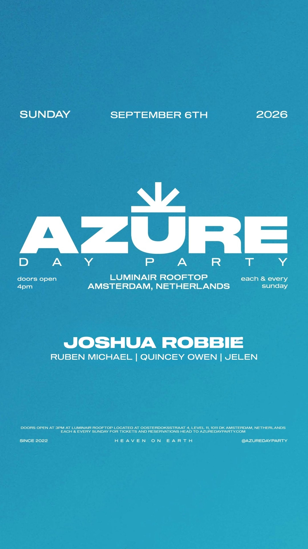 Azure Day Party 6.9 SEASON FINALE