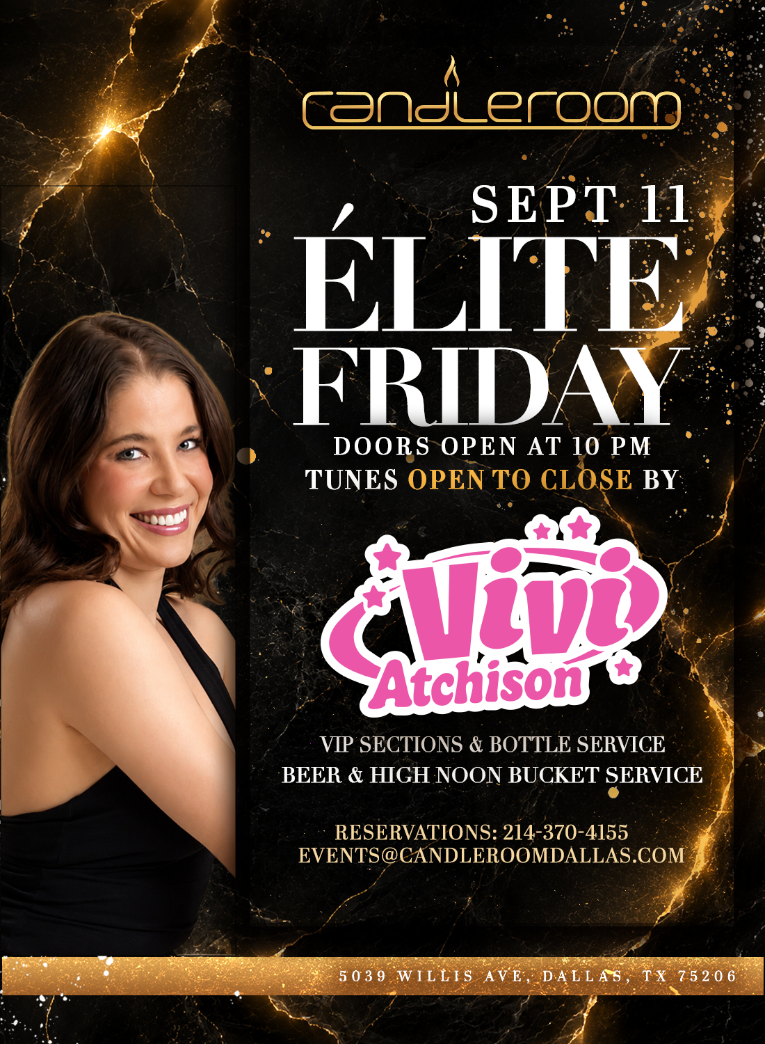 Candleroom Fridays with Vivi Atchison