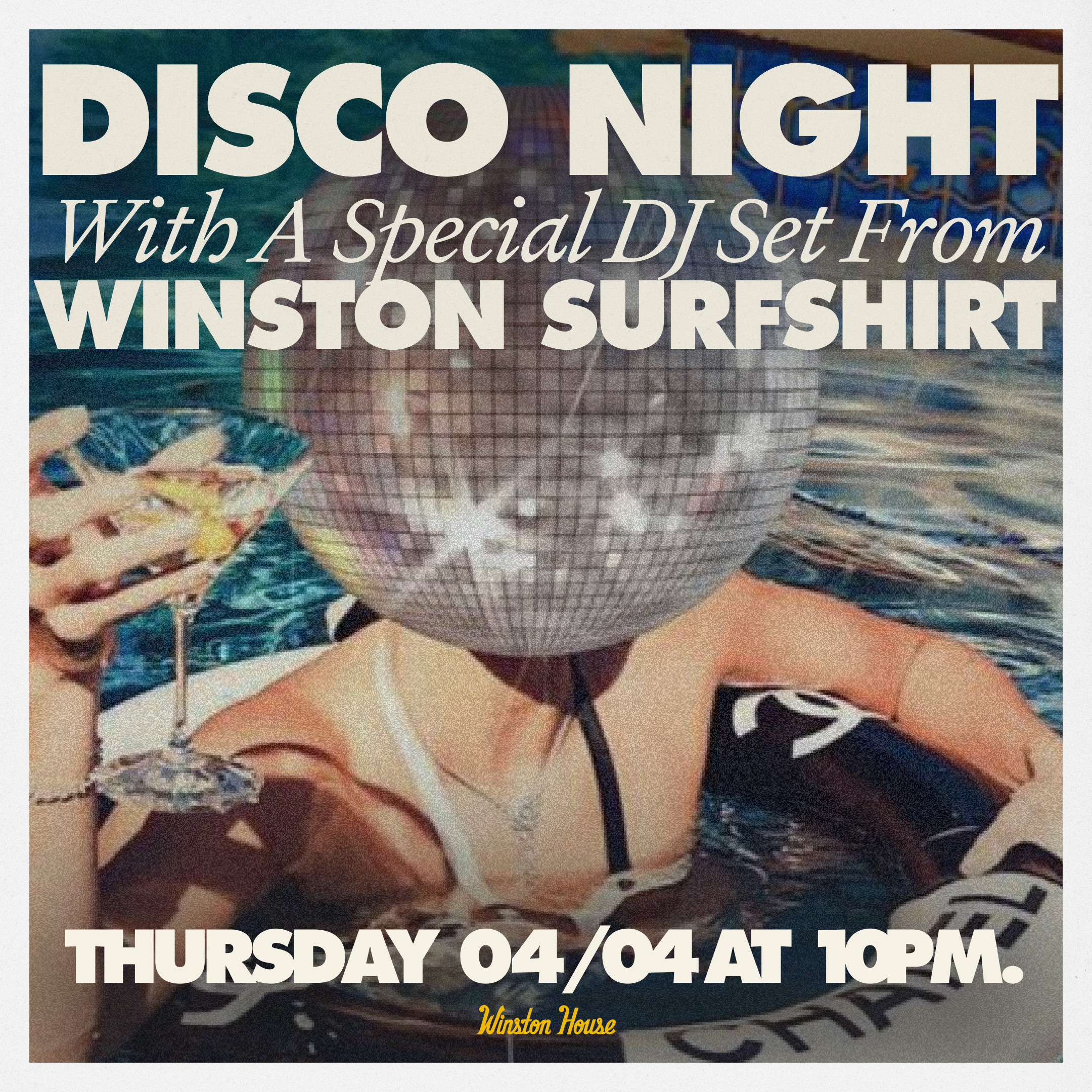 Disco Night with Winston Surfshirt