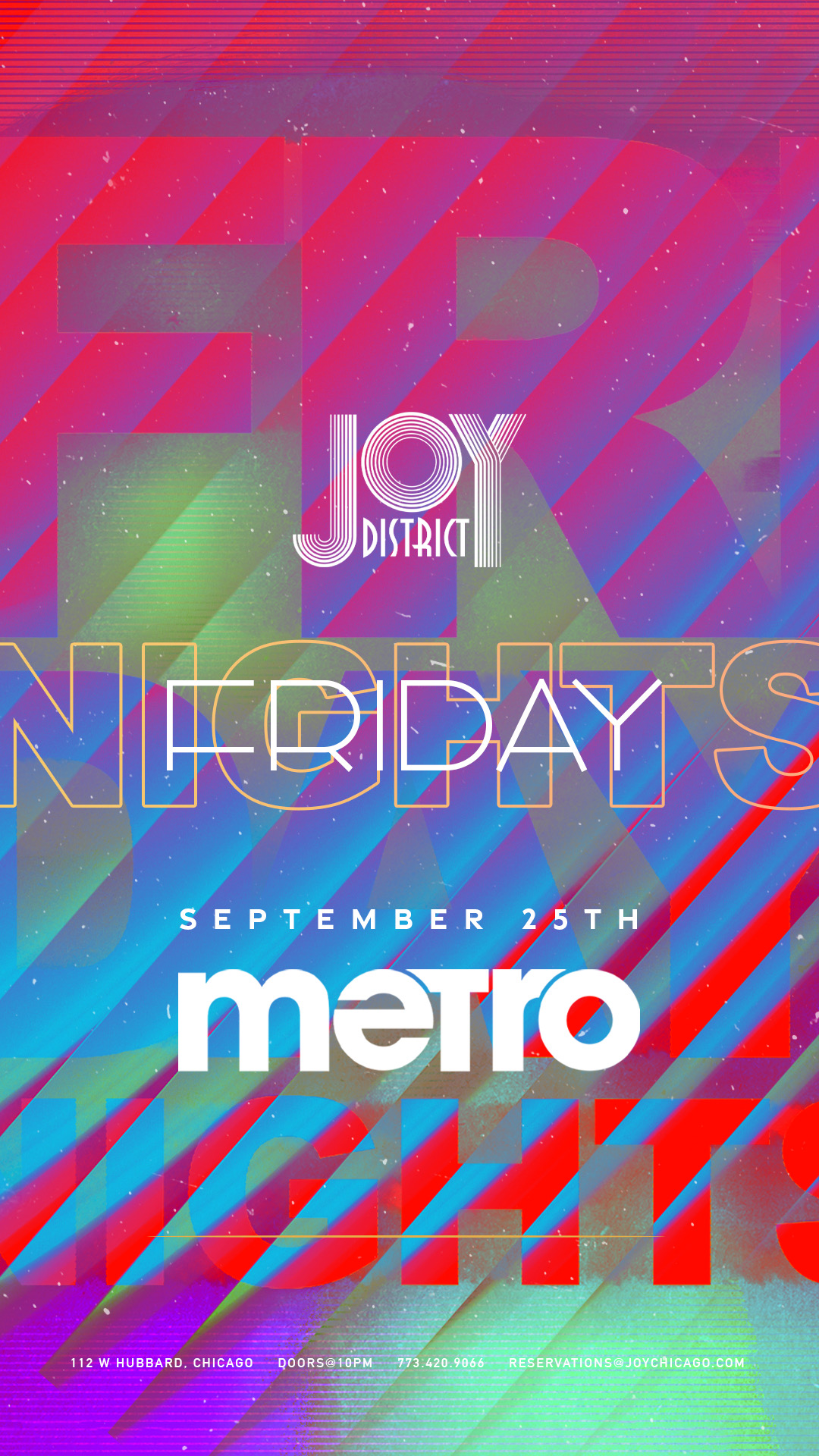 Joy District - Friday's