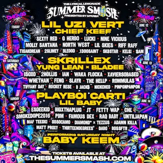 The Lyrical Lemonade Summer Smash 2026 - VIP Cabana's