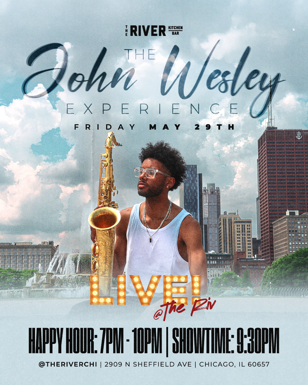 LIVE! @ The Riv feat. The John Wesley Experience 5.29