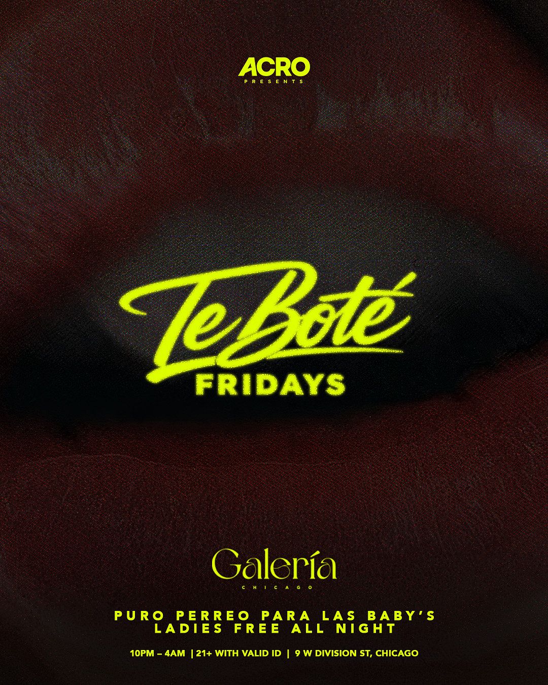 Te Bote Fridays