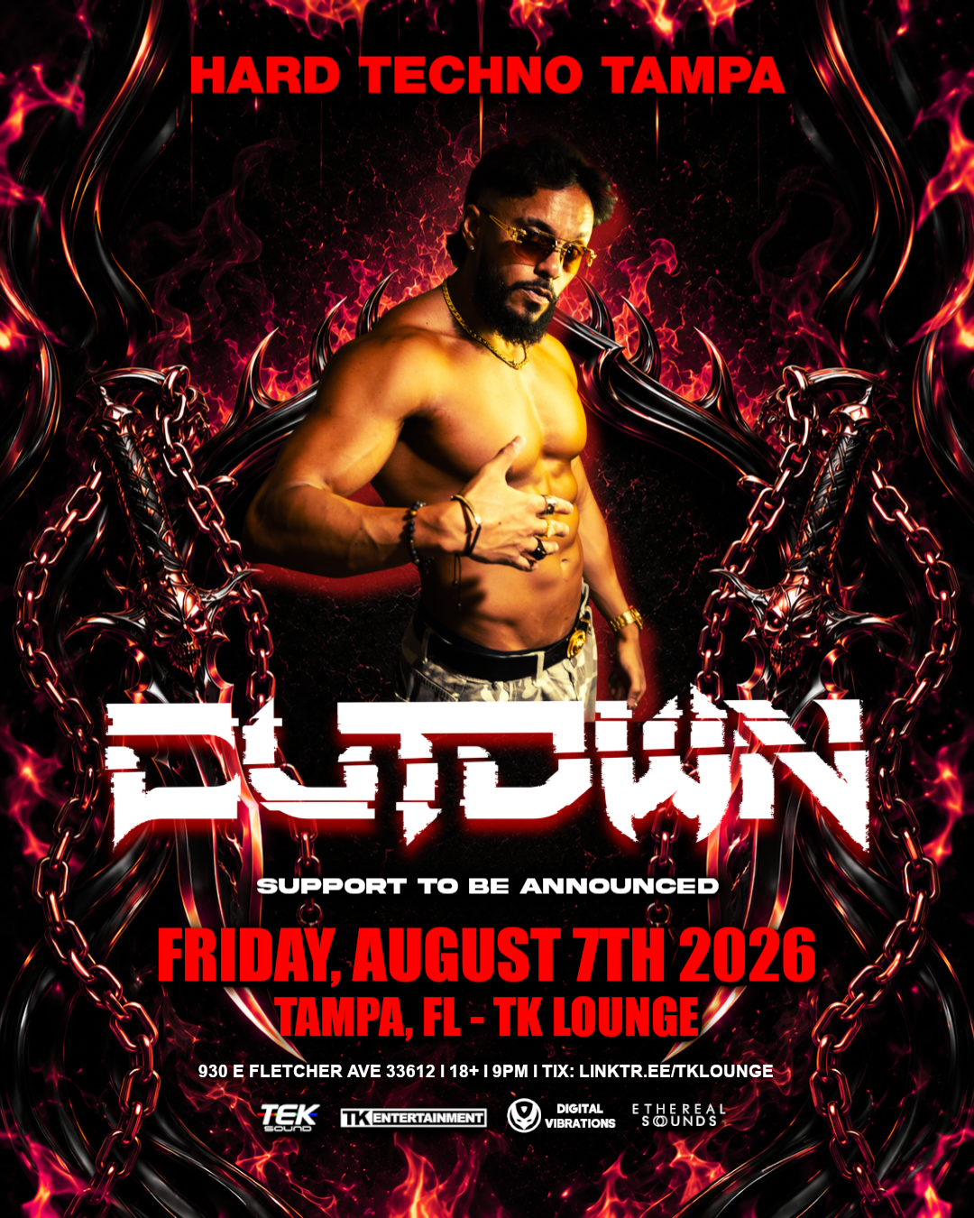 Hard Techno Tampa Presents: CUTDWN - Tampa, FL