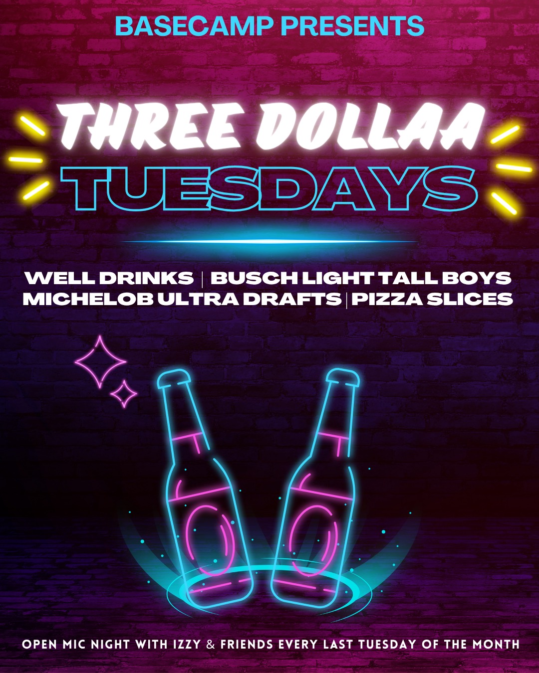 $3 Dollar Tuesdays