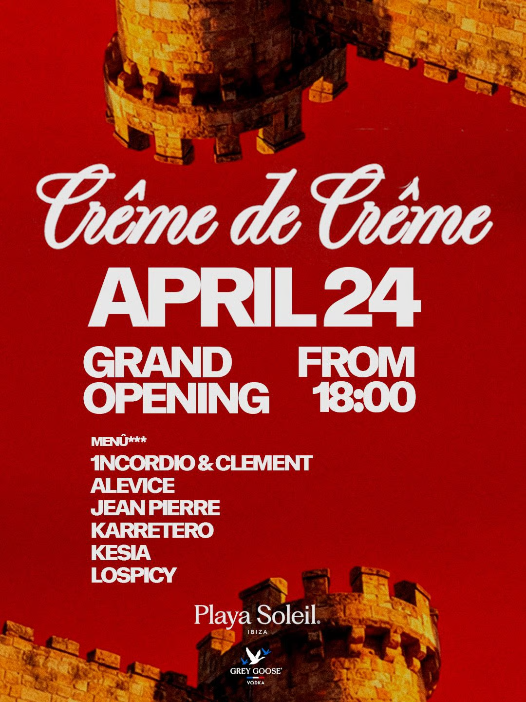 Grand Opening Crême de Crême