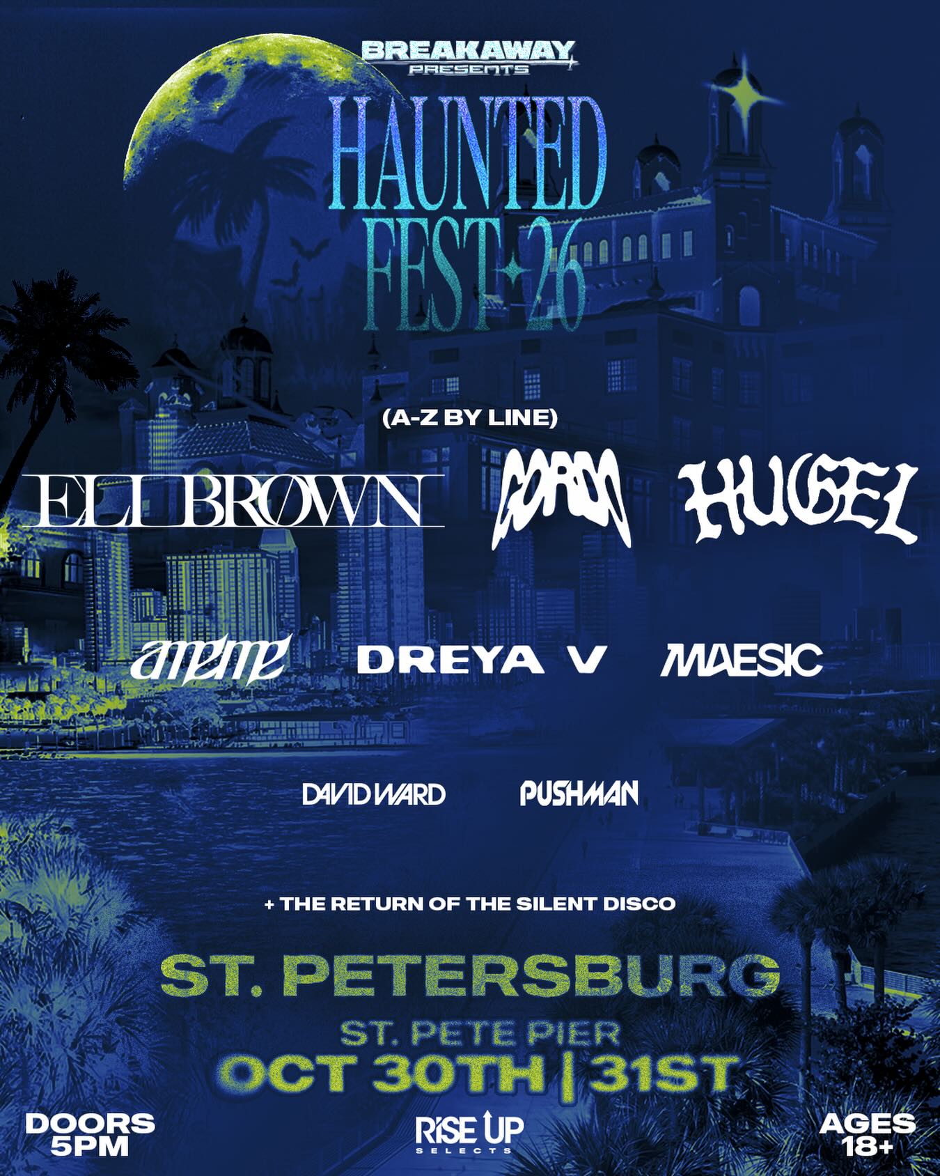 Haunted Fest • St. Petersburg • Space Deck Tables